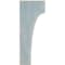 Ekena Millwork 3 1/2"W x 4"D x 10"H Clarksville Wood Vintage Decor Bracket, Driftwood Blue BKTWD04X04X10CVBU - alternate 3